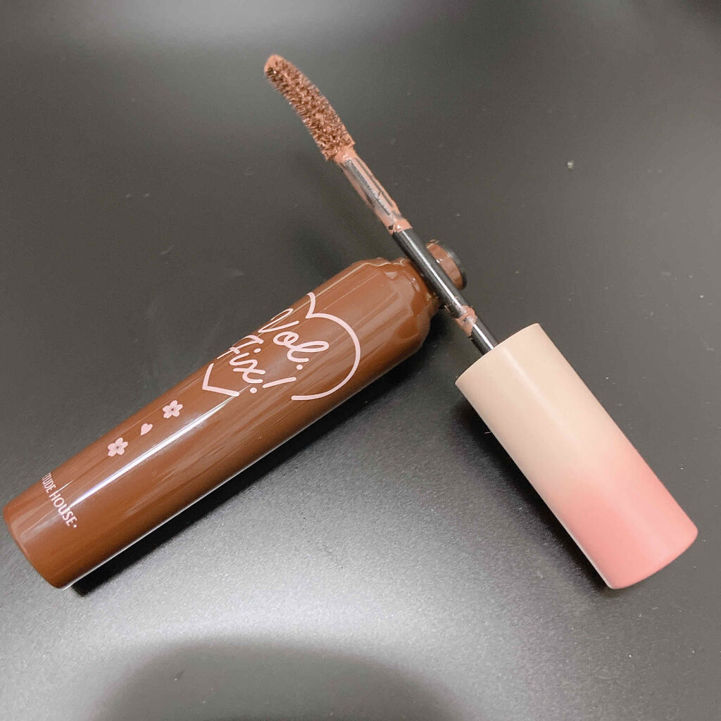 ハート ラッシュパーム ボリュームフィックスマスカラ/ETUDE/マスカラを使ったクチコミ（2枚目）