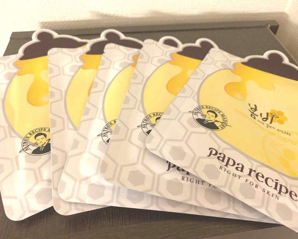 パパレシピ ボムビーハニーマスク/PAPA RECIPE/シートマスク・パックを使ったクチコミ(1枚目)