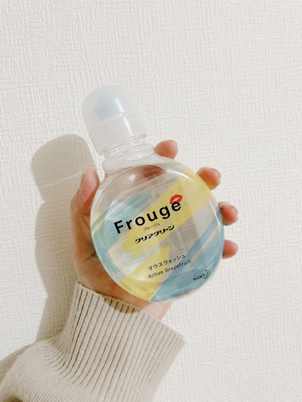 クリアクリーン Frouge(フルージュ)のクチコミ「クリアクリーン▹▸Frougeフルージュ
アクティブグレープフルーツの香味

気になってたやつ.....」（1枚目）