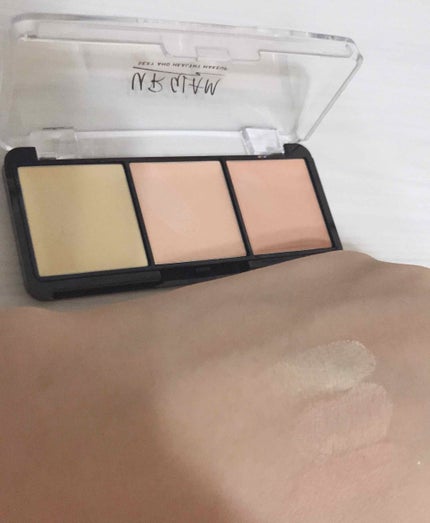 UR GLAM CONCEALER PALETTE/U R GLAM/パレットコンシーラーを使ったクチコミ(3枚目)