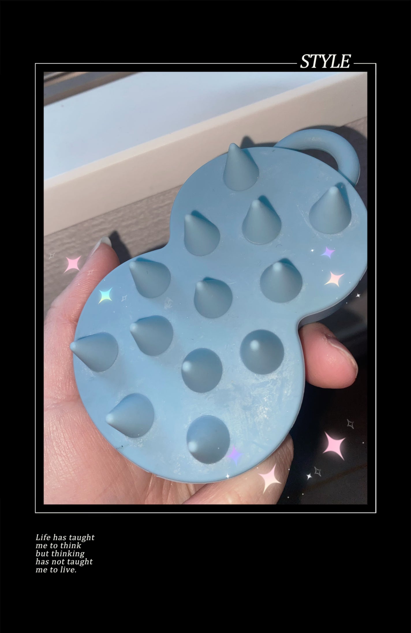 スパ やみつき 頭皮マッサージブラシ ソフト/エイトザタラソ/スカルプブラシを使ったクチコミ(1枚目)