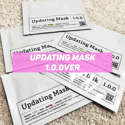 Updating Mask 1.0.0 5タイプセット 1セット5枚入り/meol/シートマスク・パックを使ったクチコミ(1枚目)