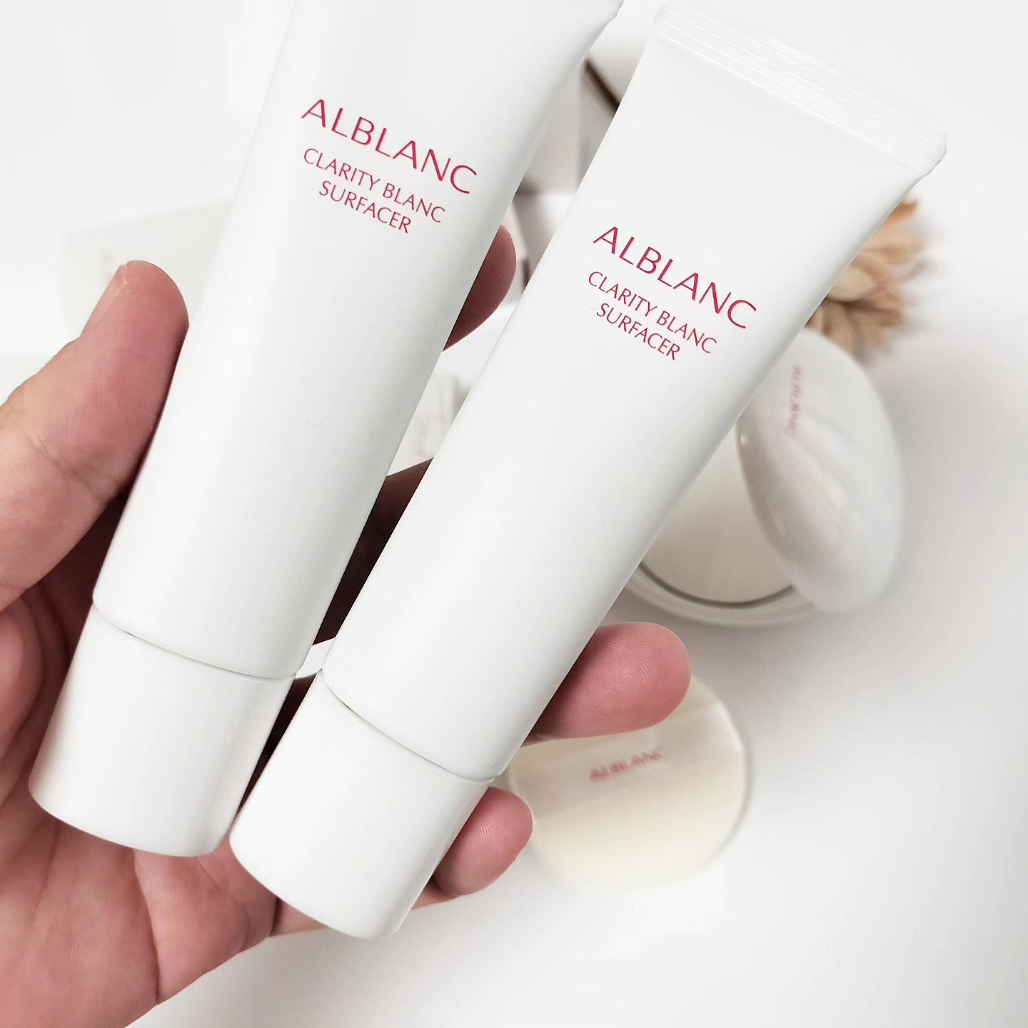 クラリティブラン サーフェイサー 02 ミディアム/ALBLANC/化粧下地を使ったクチコミ（3枚目）