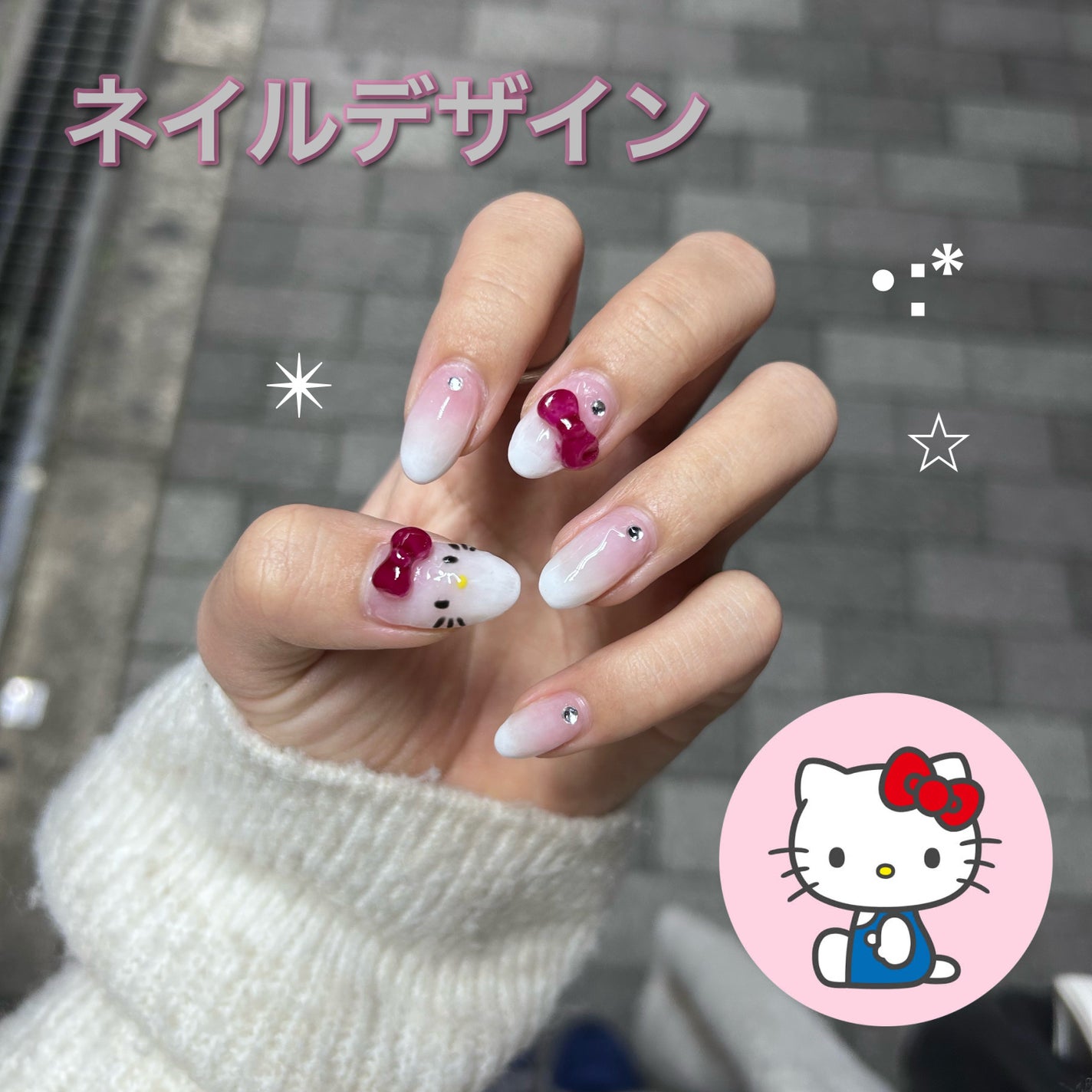 ⭐️ぺろ⭐️『フォロバ100%』 on LIPS 「ここ最近のネイルたち🎀#ネイルチップ #フォロバ100#ネイル..」(1枚目)