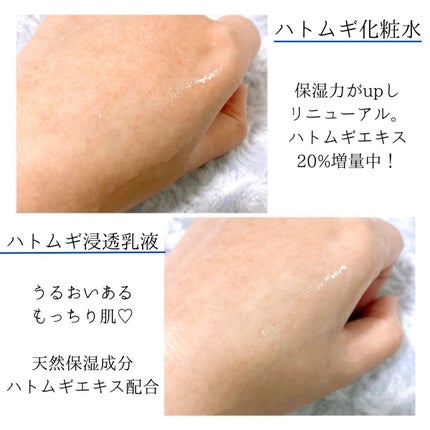 ハトムギ化粧水(ナチュリエ スキンコンディショナー R )/ナチュリエ/化粧水を使ったクチコミ(2枚目)