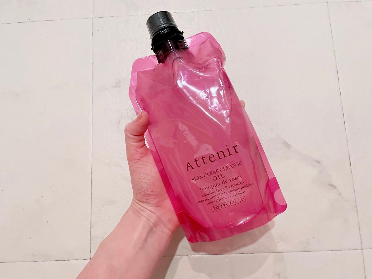 スキンクリア クレンズ オイル ローズの香り/アテニア/オイルクレンジングを使ったクチコミ(3枚目)