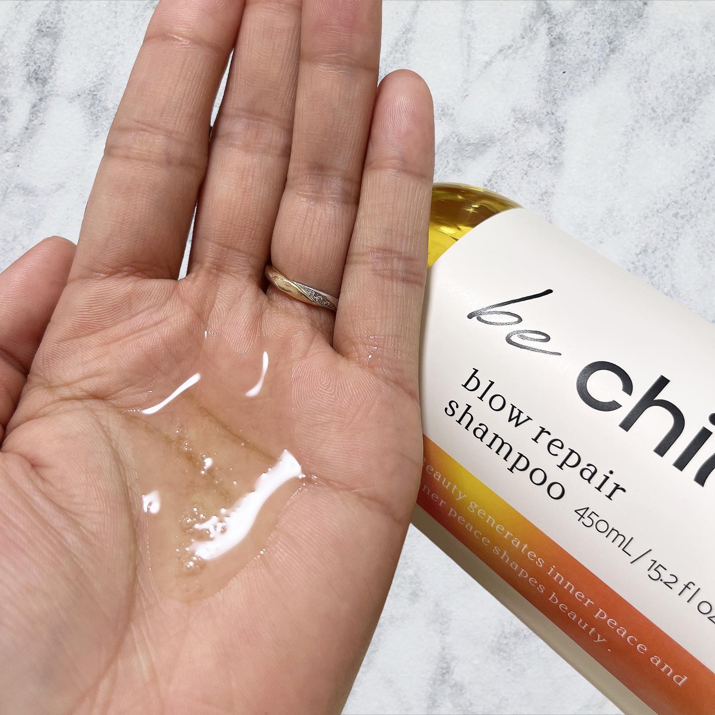 blow repair shampoo / treatment/be chillax/市販シャンプーを使ったクチコミ（2枚目）