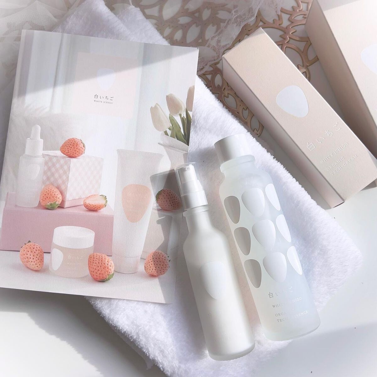 オーガニック テック-クリーム/WHITE ICHIGO/フェイスクリームを使ったクチコミ(7枚目)