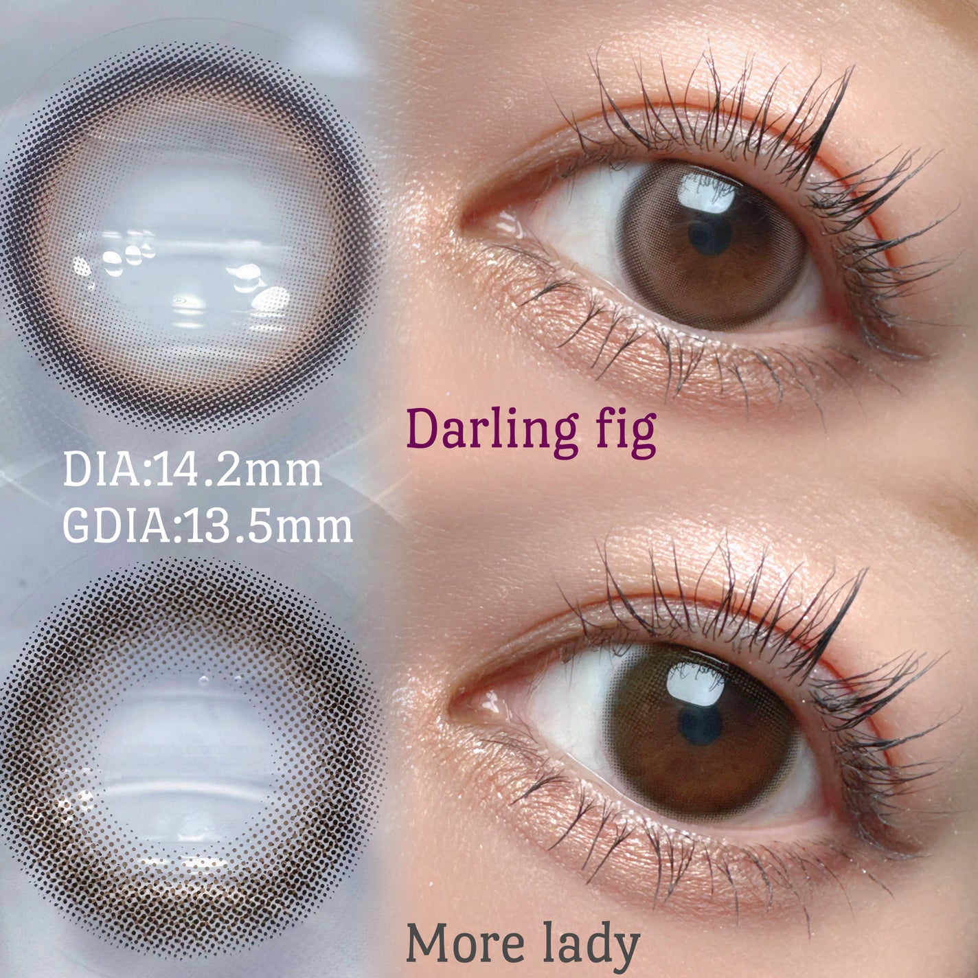 melotte 1day/melotte/ワンデー(1DAY)カラコンを使ったクチコミ(2枚目)