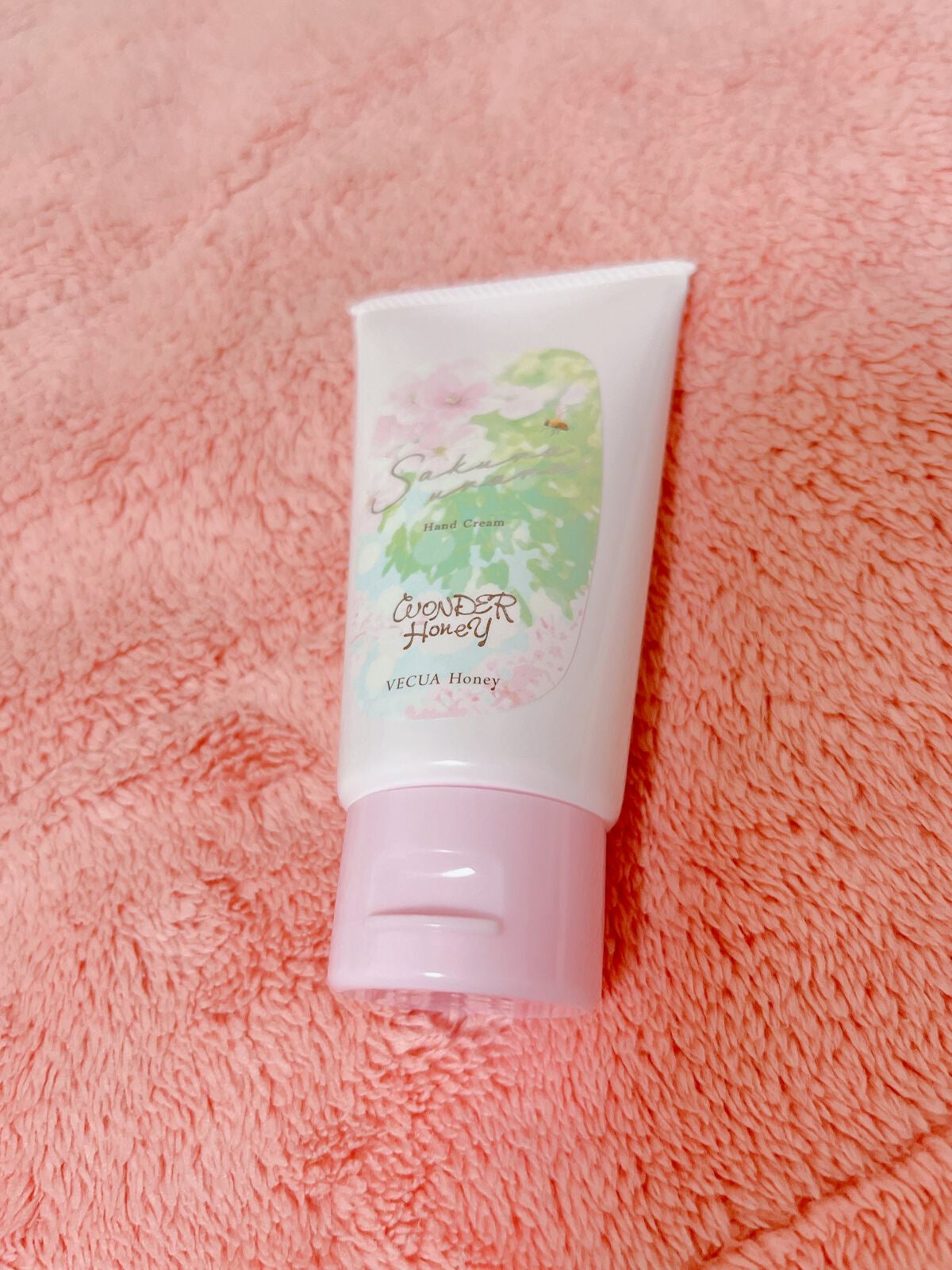 ハンドクリーム さくらの香り N/フィアンセ/ハンドクリームを使ったクチコミ(1枚目)