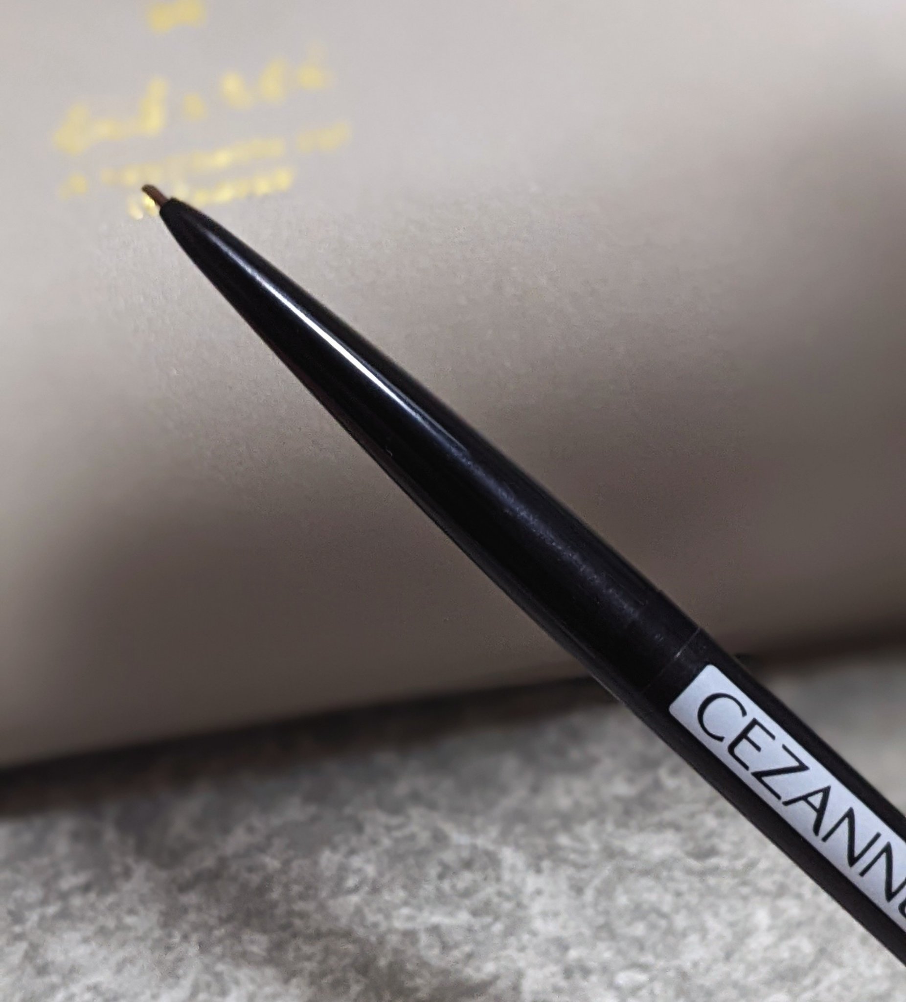 超細芯アイブロウ/CEZANNE/アイブロウペンシルを使ったクチコミ（1枚目）