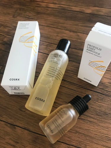 冬の乾燥肌にプロポリス🐝
＊COSRX  /  PROPOLIS SYNERGY TONER
                                        &
            