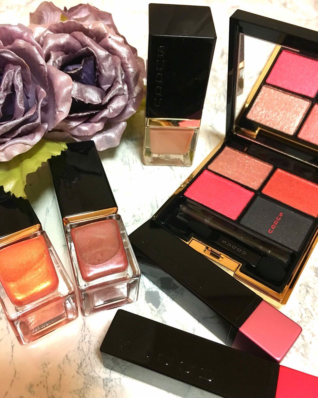 デザイニング カラー アイズ/SUQQU/アイシャドウパレットを使ったクチコミ(1枚目)