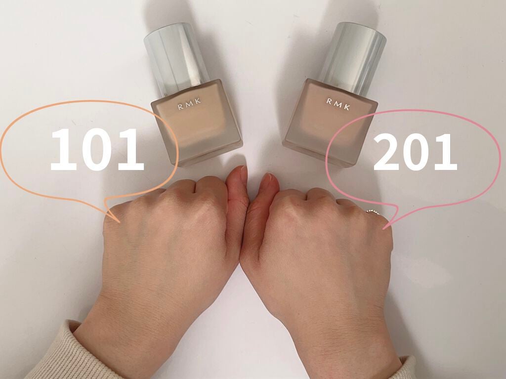 RMK リクイドファンデーション/RMK/リキッドファンデーションを使ったクチコミ(8枚目)