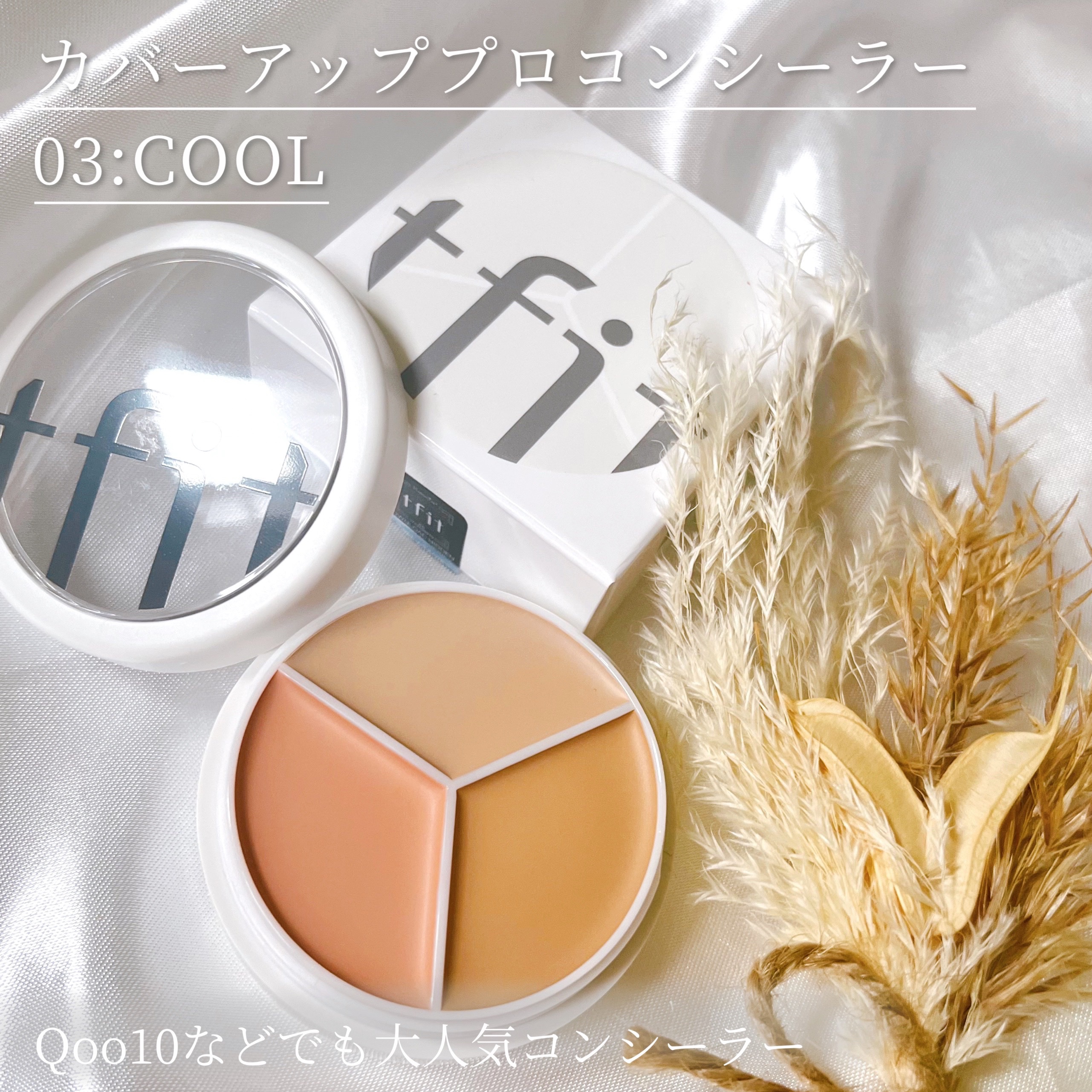 カバーアッププロコンシーラー/TFIT/パレットコンシーラーを使ったクチコミ（2枚目）