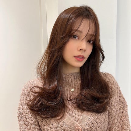 HARUNA on LIPS 「.前髪あり、なし、両方欲張れる長さ。✨.スタイリングは乾かし方..」(2枚目)