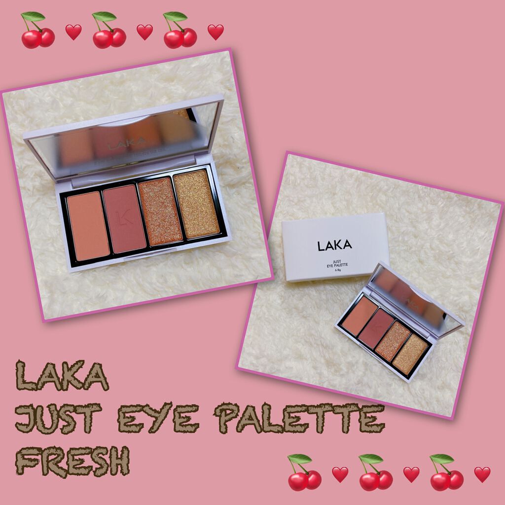 ジャストアイパレット/Laka/アイシャドウパレットを使ったクチコミ(1枚目)