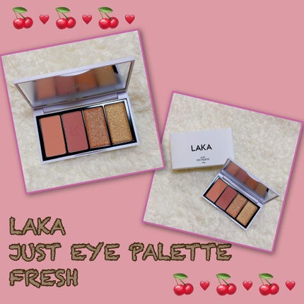 ジャストアイパレット/Laka/アイシャドウパレットを使ったクチコミ(1枚目)