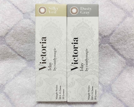 Victoria(ヴィクトリア)1day Silky Veil/Victoria/ワンデー(1DAY)カラコンを使ったクチコミ(1枚目)