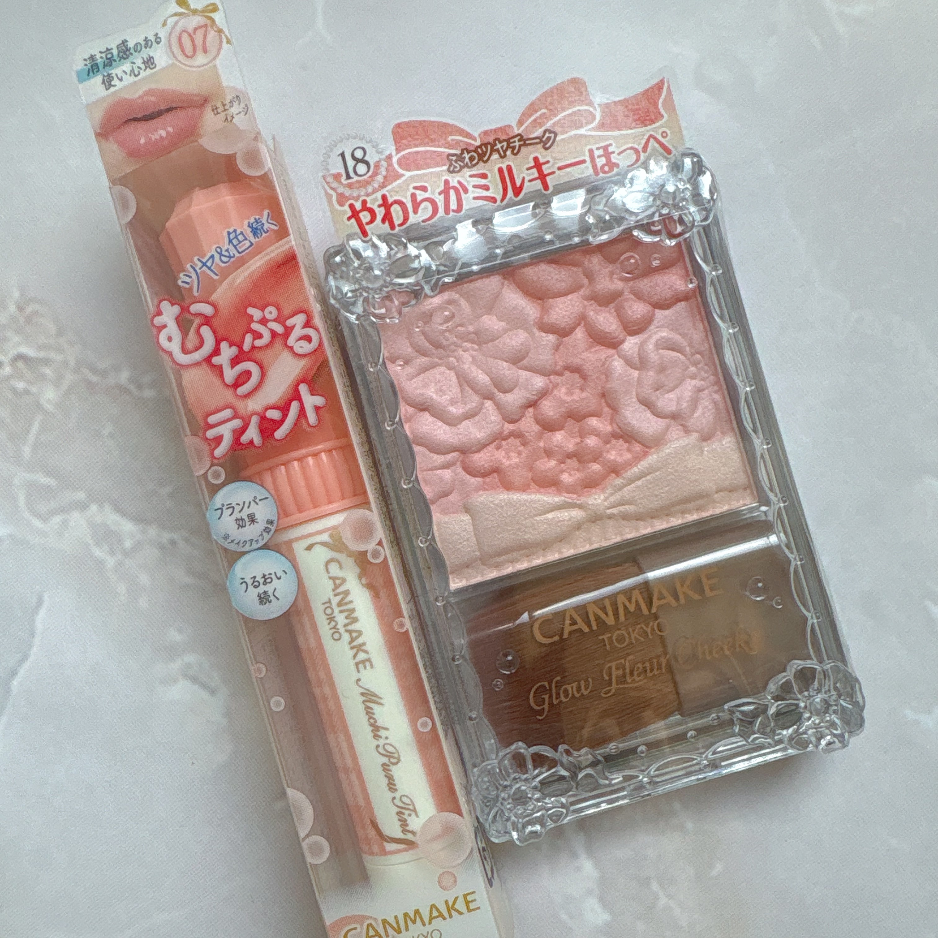 グロウフルールチークス/キャンメイク/パウダーチークを使ったクチコミ（3枚目）