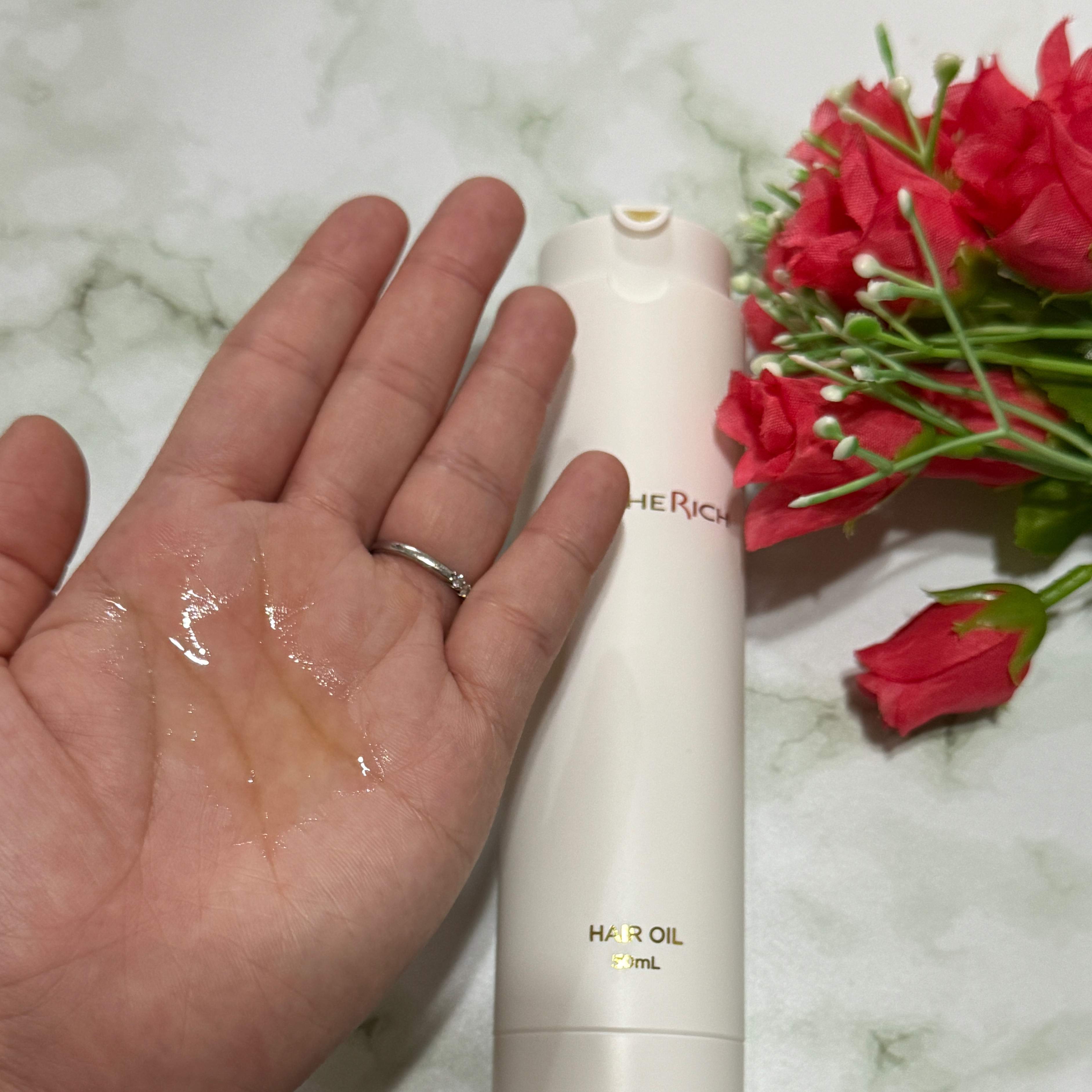 ザ・リッチ ヘアオイルGPF/SILK THE RICH/ヘアオイルを使ったクチコミ（3枚目）