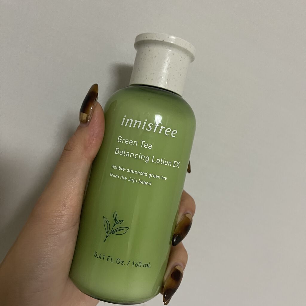 グリーンティー バランシングローション/innisfree/乳液を使ったクチコミ（1枚目）