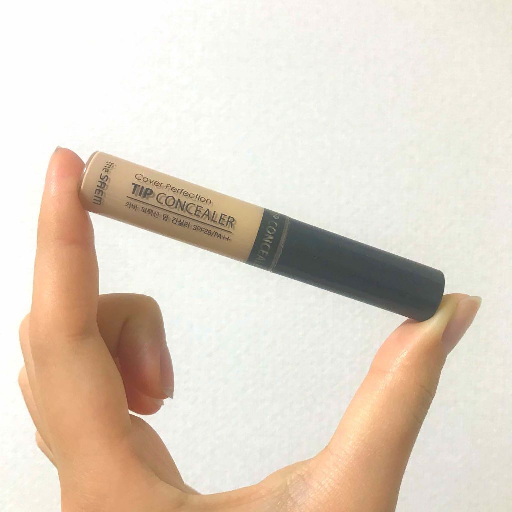 カバーパーフェクション チップコンシーラー/the SAEM/リキッドコンシーラーを使ったクチコミ(1枚目)