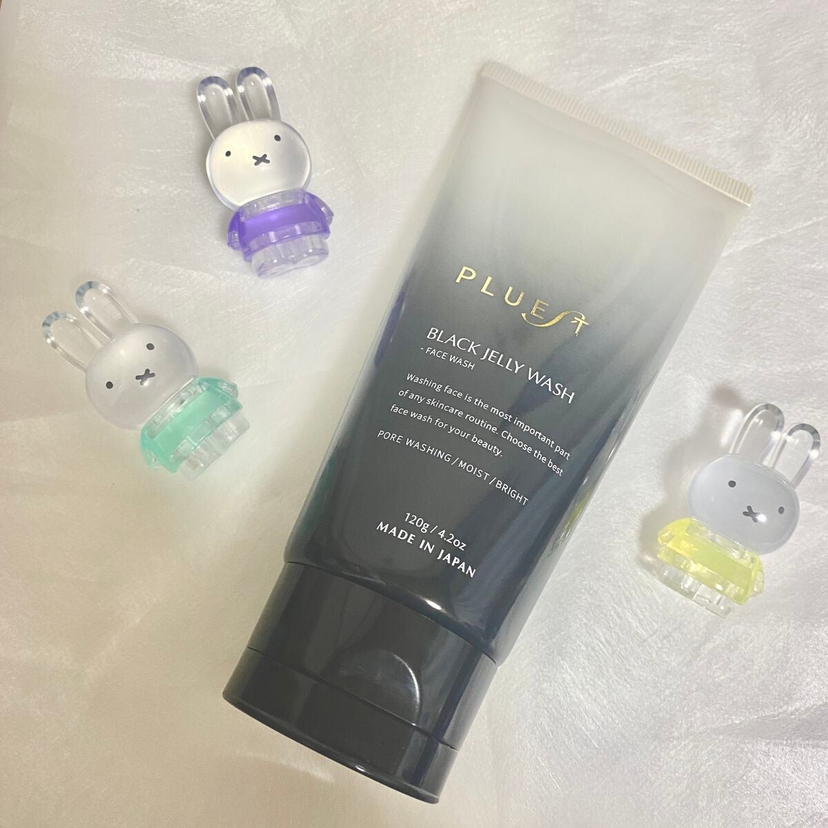 BLACK JELLY WASH(ブラックジェリーウォッシュ)/PLUEST/その他洗顔料を使ったクチコミ(1枚目)