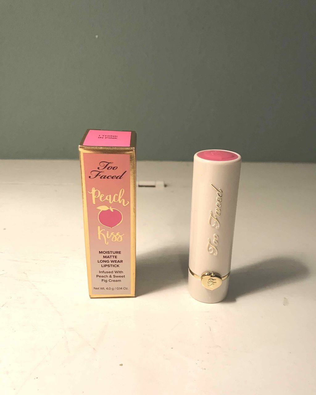 モイスチャーマット ロングウェア リップスティック/Too Faced/口紅を使ったクチコミ（1枚目）