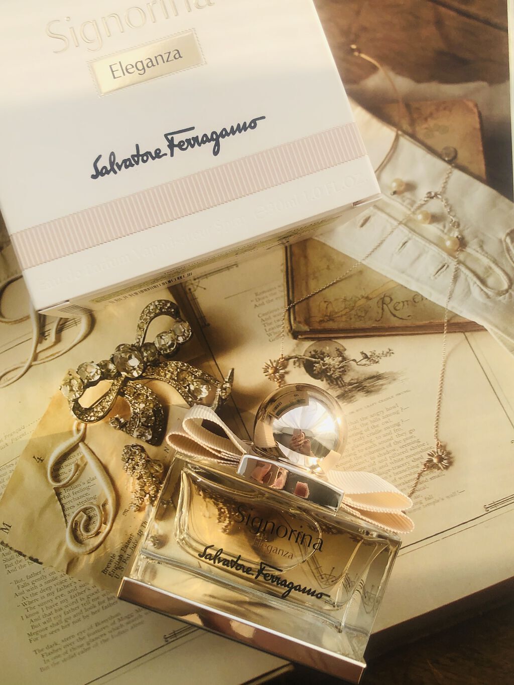 シニョリーナ エレガンツァ オーデパルファム/サルヴァトーレ フェラガモ/香水(レディース)を使ったクチコミ（3枚目）