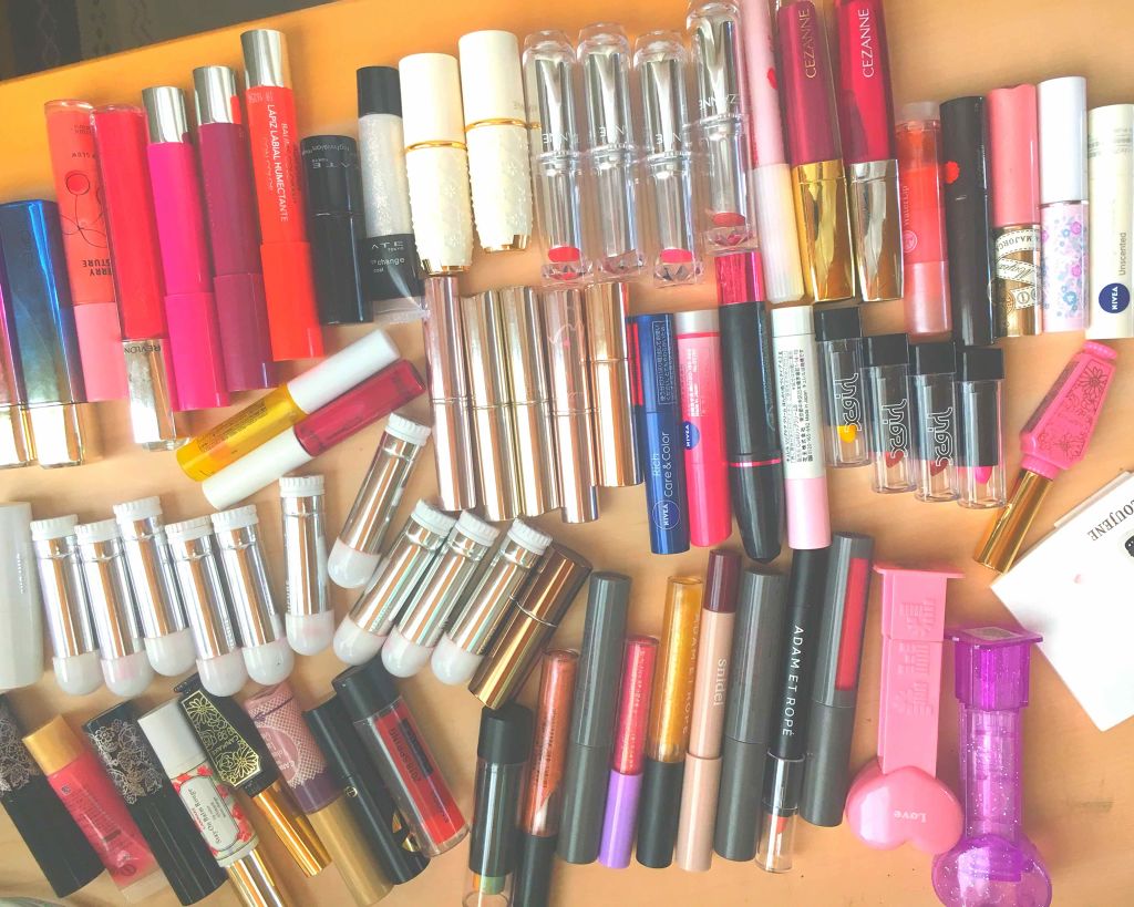 ラスティンググロスリップ/CEZANNE/口紅を使ったクチコミ(1枚目)