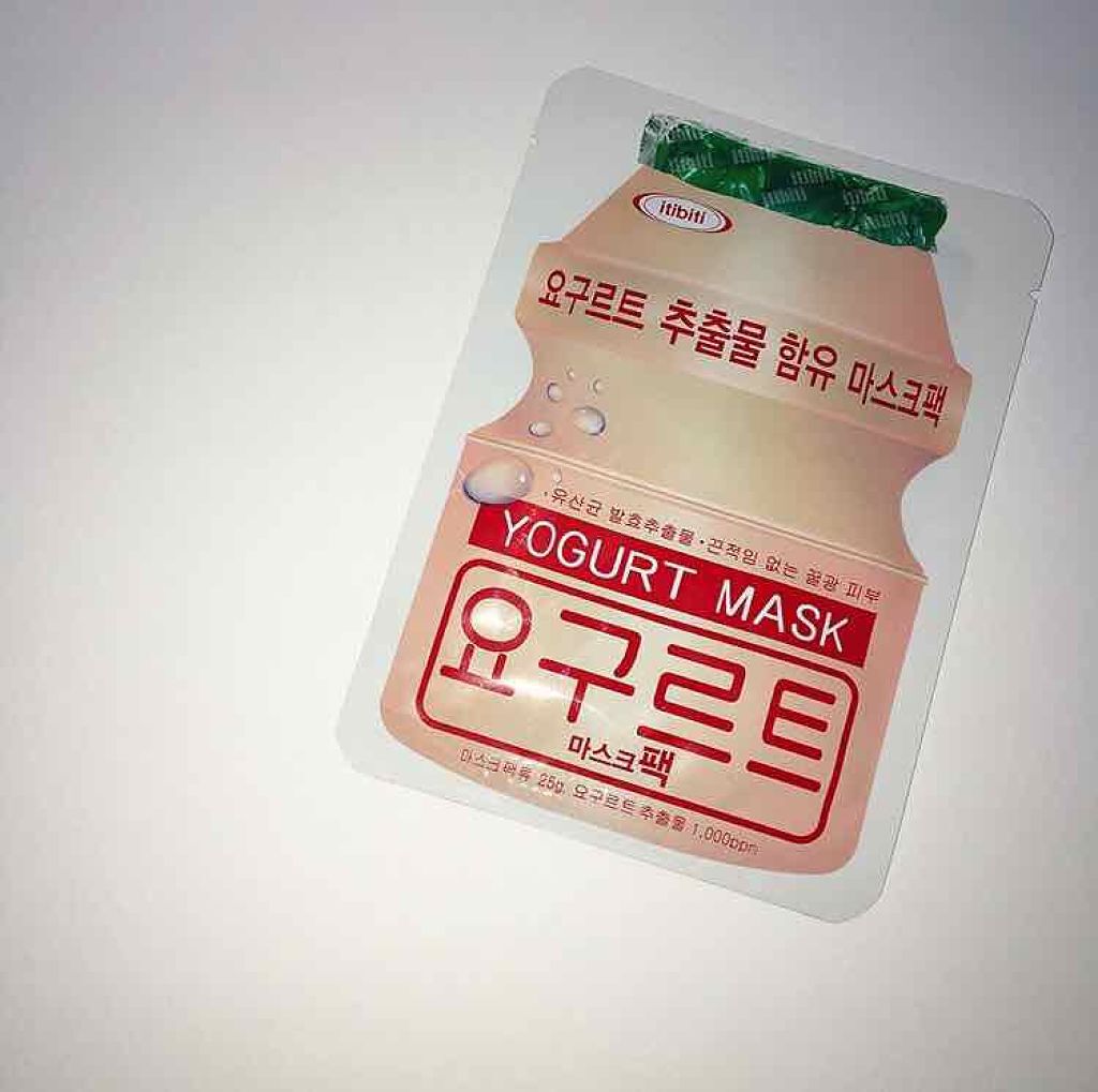 YOGURT MASK PACK/Skin's Boni/シートマスク・パックを使ったクチコミ（1枚目）
