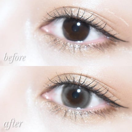 Number Series/Gemhour lens/カラーコンタクトレンズを使ったクチコミ(4枚目)