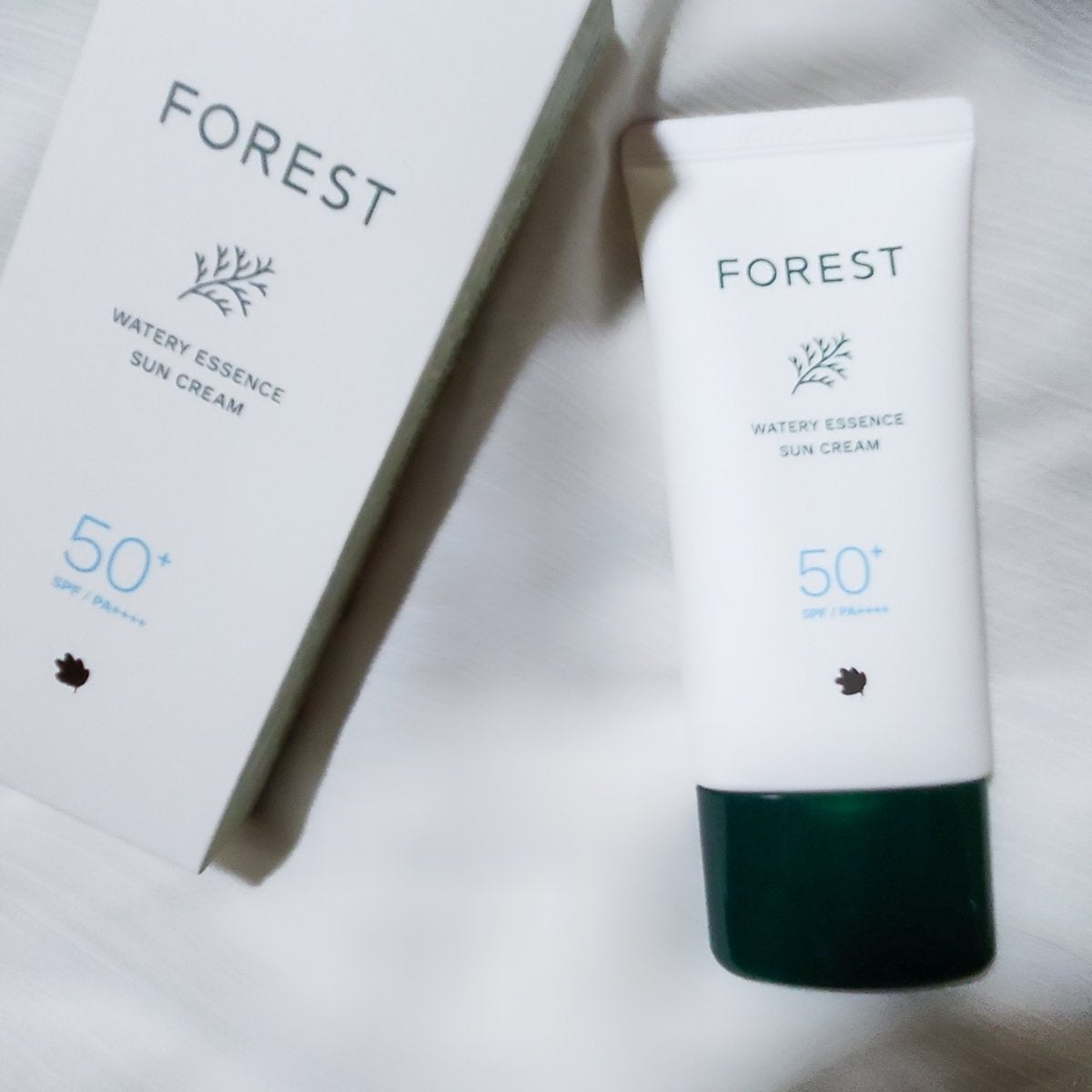 ウォータリーエッセンスUVクリーム/FoRest by Greenfinger/日焼け止めクリームを使ったクチコミ(1枚目)