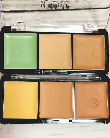 UR GLAM　CONCEALER PALETTE/U R GLAM/パレットコンシーラーを使ったクチコミ（3枚目）