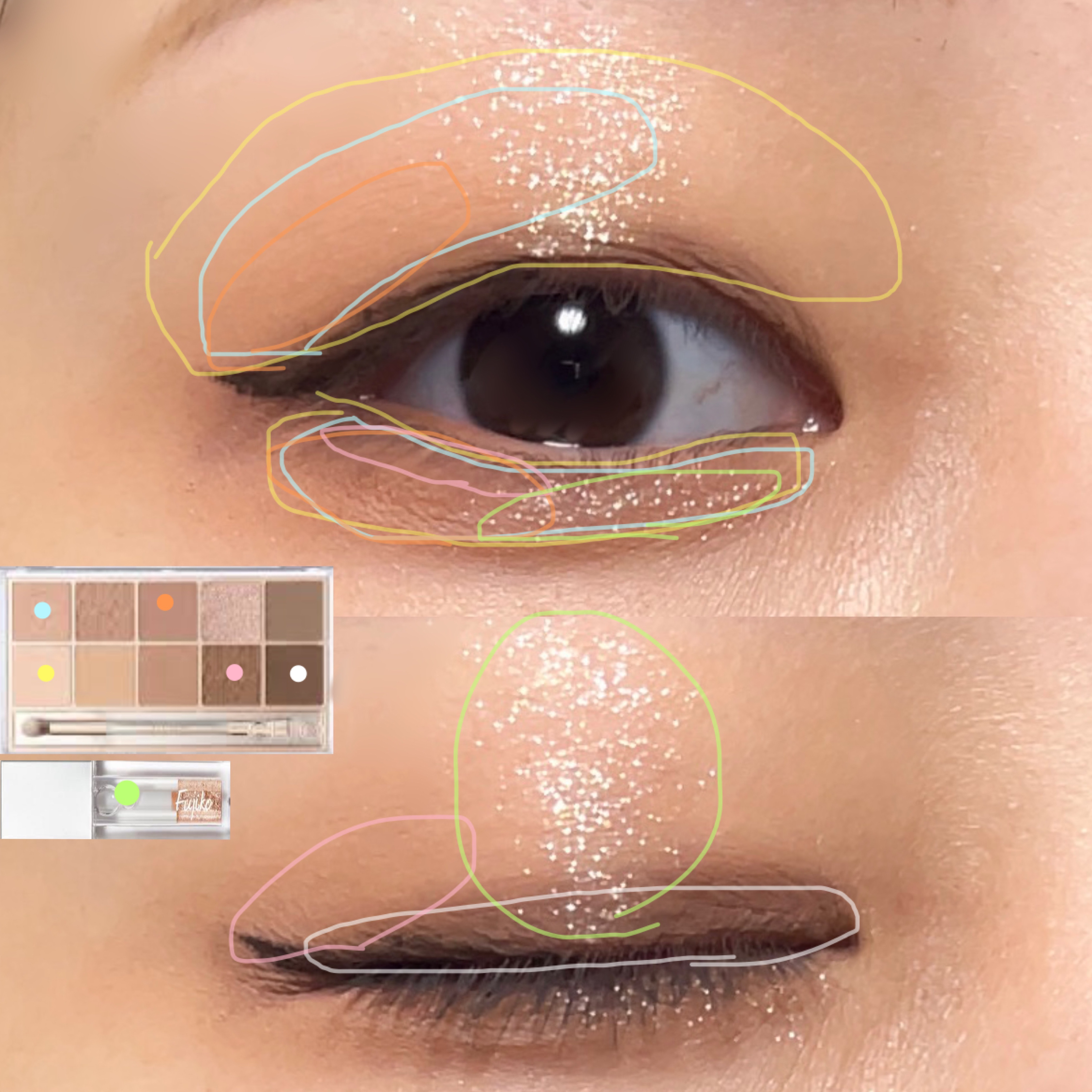 プロ アイ パレット/CLIO/アイシャドウパレットを使ったクチコミ（2枚目）