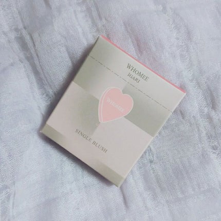 フーミー シングルブラッシュ/WHOMEE/パウダーチークを使ったクチコミ(5枚目)