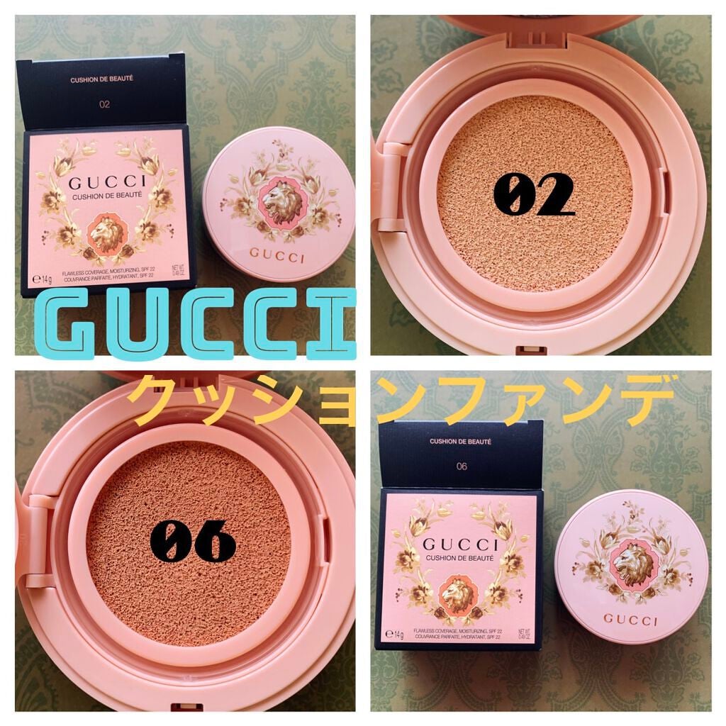 GUCCI ファンデーション クッションファンデ リップ 限定クッションファンデーション】グッチ クッション ドゥ