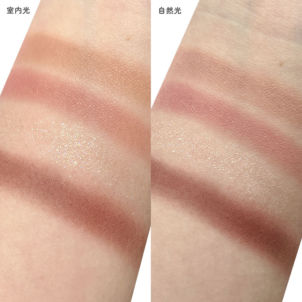 ムードフィットシャドウパレット S1. アミュージングローズ/MERZY/アイシャドウパレットを使ったクチコミ（3枚目）