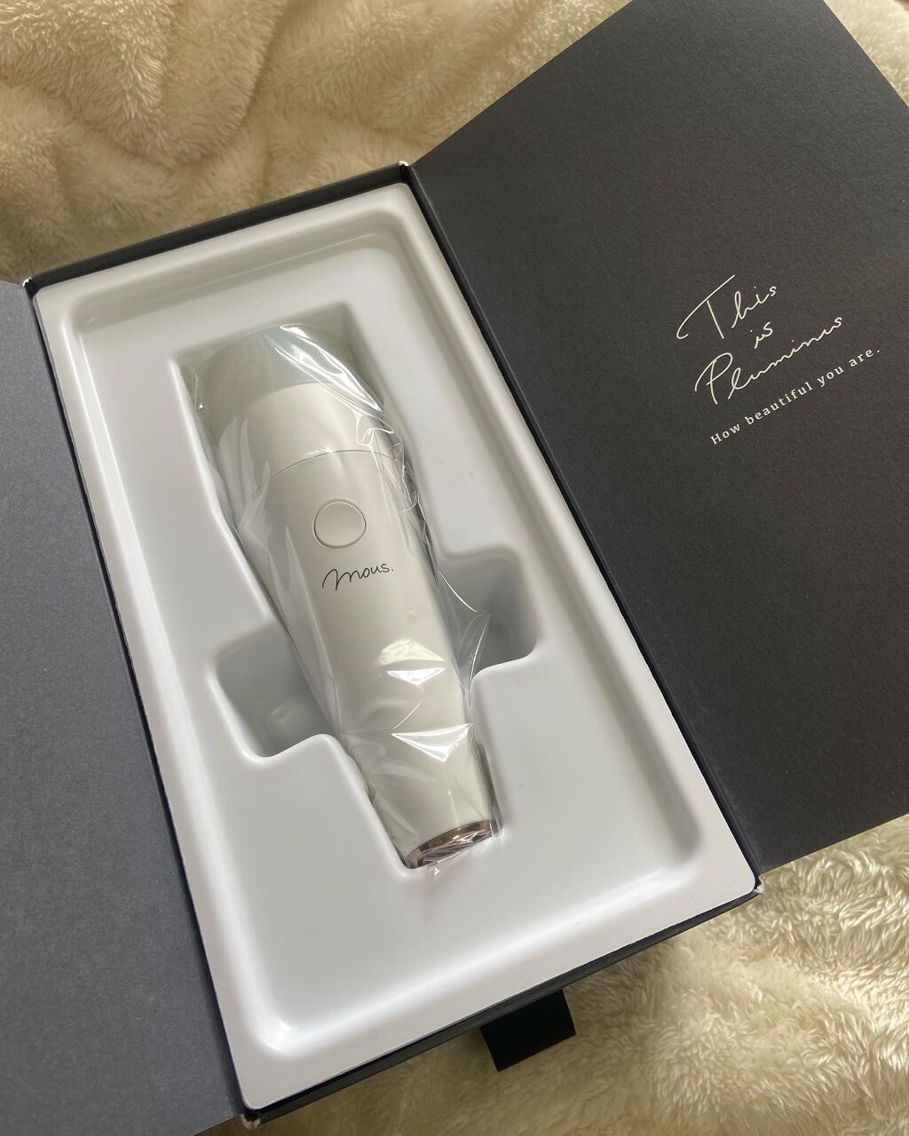 PLUMINUS/mous./美顔器・マッサージを使ったクチコミ（3枚目）