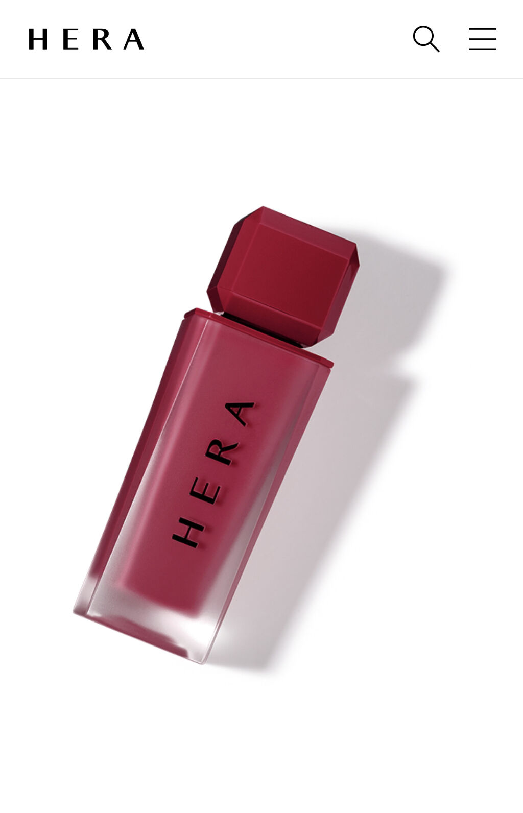 センシュアルパウダーマットリキッド/HERA/口紅を使ったクチコミ（2枚目）