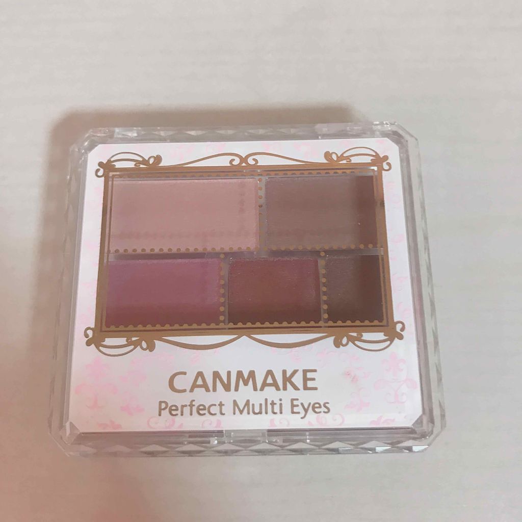 パーフェクトマルチアイズ/キャンメイク/アイシャドウパレットを使ったクチコミ（1枚目）
