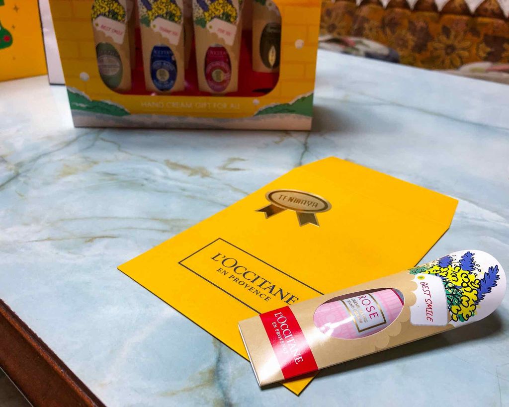 ハンドクリーム GIFT FOR ALL/L'OCCITANE/ハンドクリームを使ったクチコミ（2枚目）