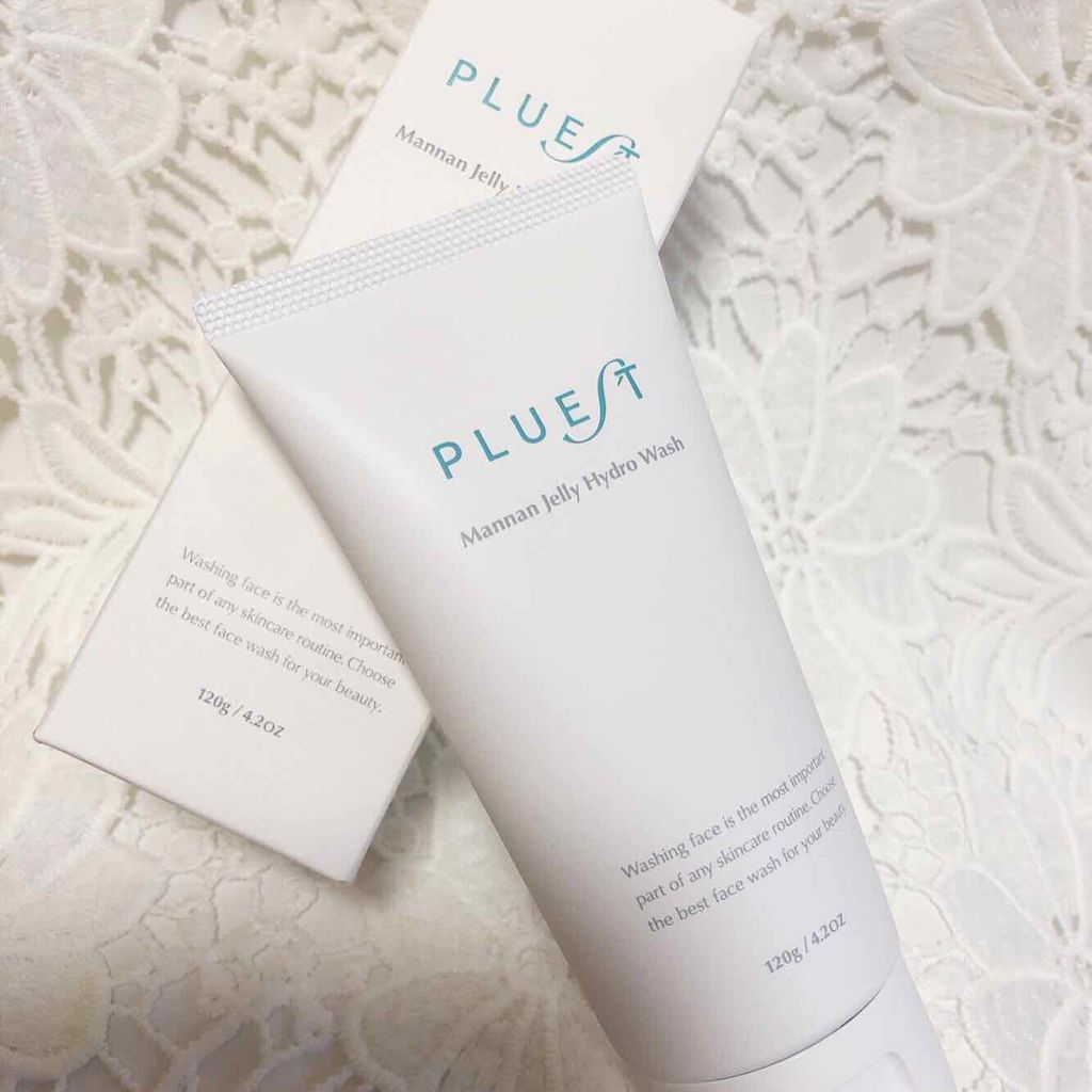 マンナンジェリーハイドロウォッシュ/PLUEST/洗顔料を使ったクチコミ(1枚目)