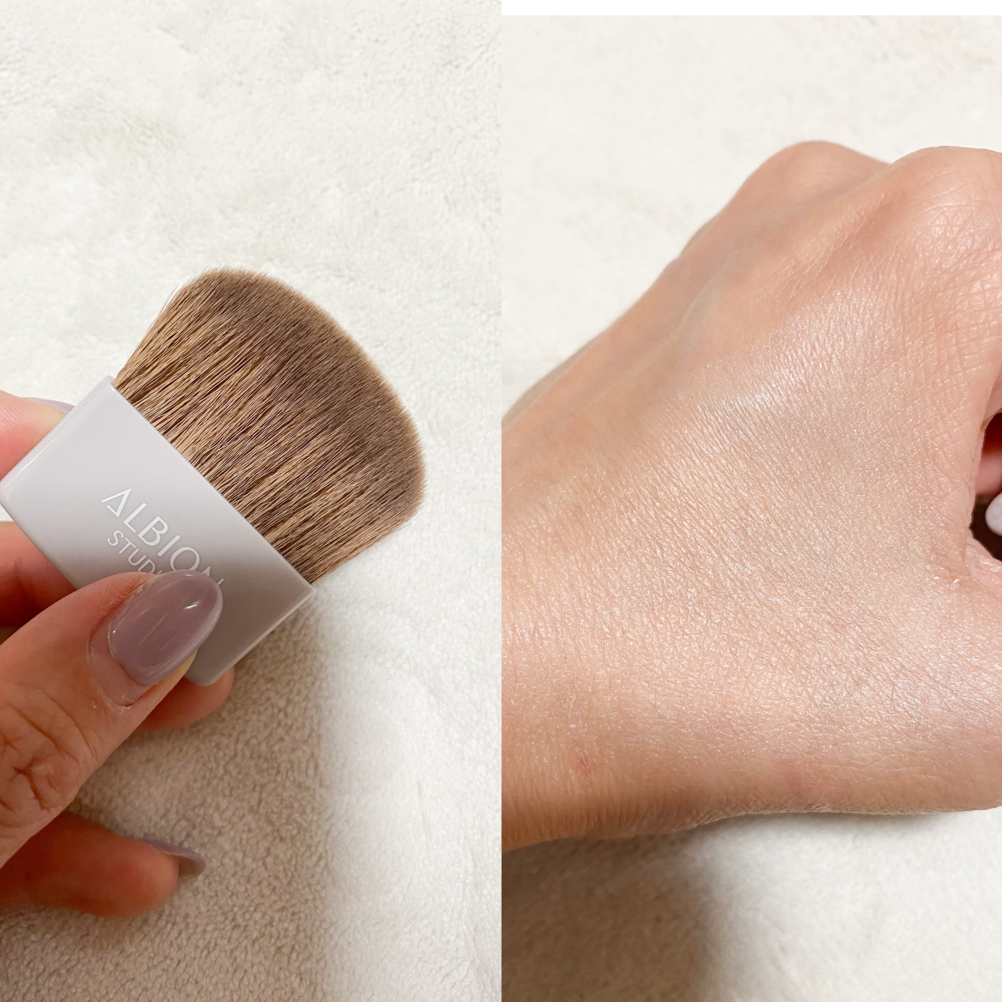 アルビオン スタジオ  オパルセント オーラ/ALBION/プレストパウダーを使ったクチコミ（2枚目）