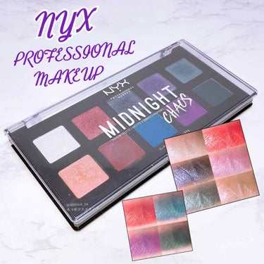 ミッドナイトカオス シャドウパレット/NYX Professional Makeup/アイシャドウパレットを使ったクチコミ（1枚目）