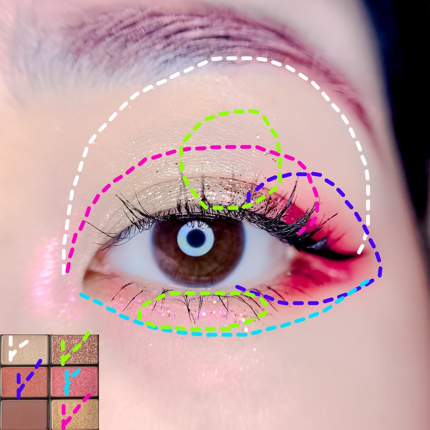 ディスコグラム アイパレット/shu uemura/アイシャドウパレットを使ったクチコミ（2枚目）