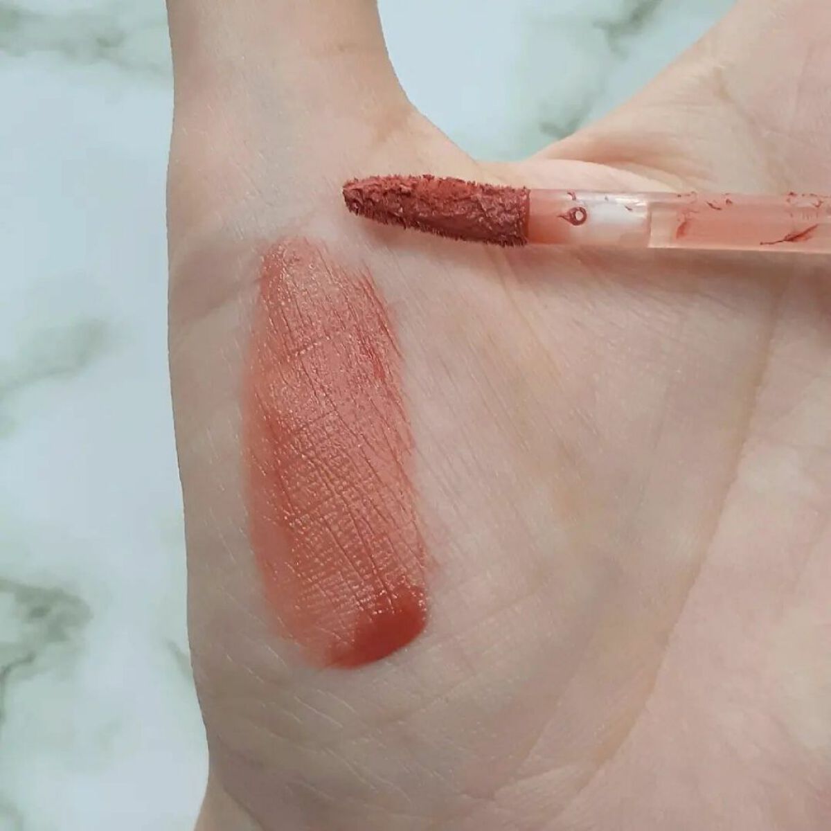 オブジェリキッド/MUZIGAE MANSION/口紅を使ったクチコミ(5枚目)