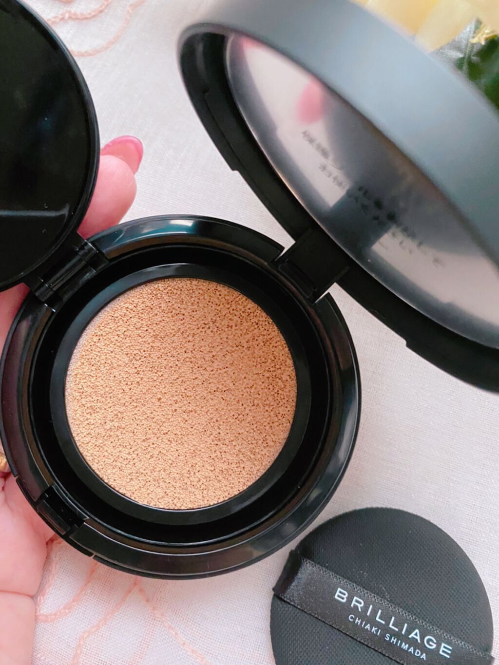 クリエイターズ ロングウェア UV クッション/ブリリアージュ/クッションファンデーションを使ったクチコミ(4枚目)