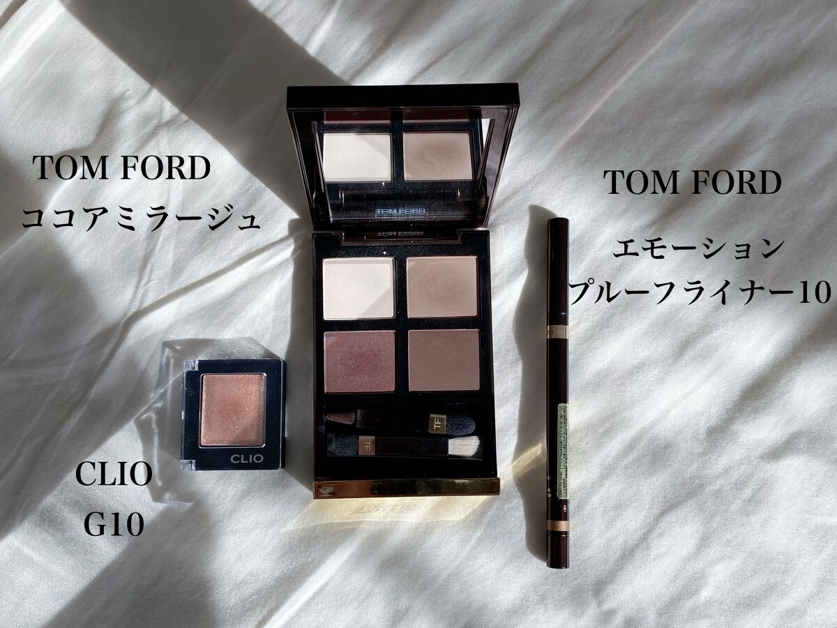 アイ カラー クォード/TOM FORD BEAUTY/アイシャドウパレットを使ったクチコミ（2枚目）